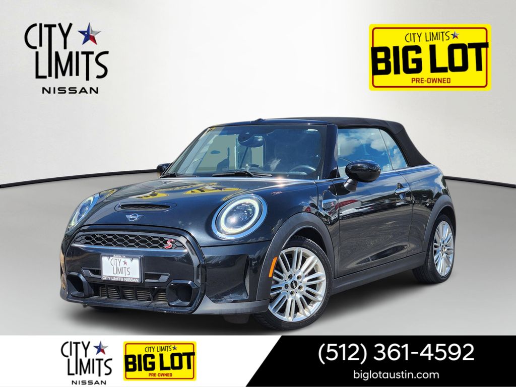 Midnight Black II 2024 MINI Cooper Convertible Front-Wheel Drive 7-Speed Automatic