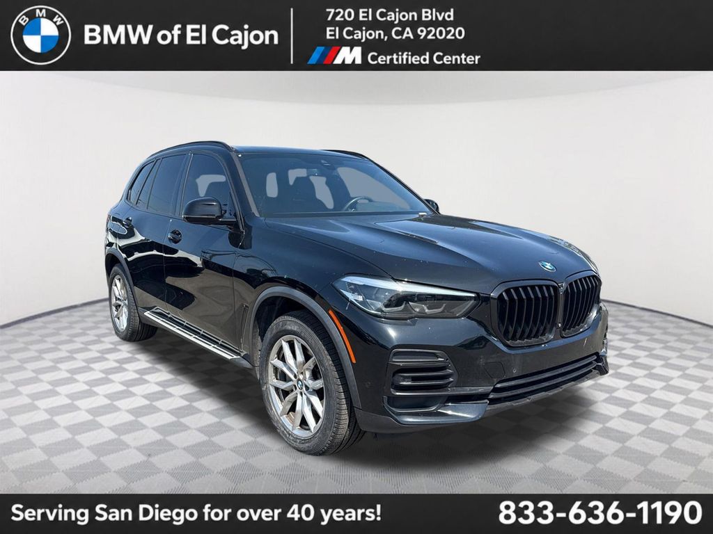 Jet Black 2022 BMW X5 SUV / Crossover Rear-Wheel Drive 8-Speed Automatic