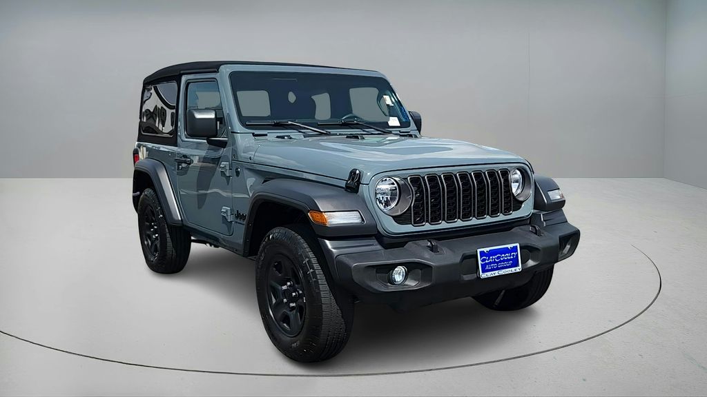 Anvil Clear Coat 2024 Jeep Wrangler SUV / Crossover Four-Wheel Drive 6-Speed Manual