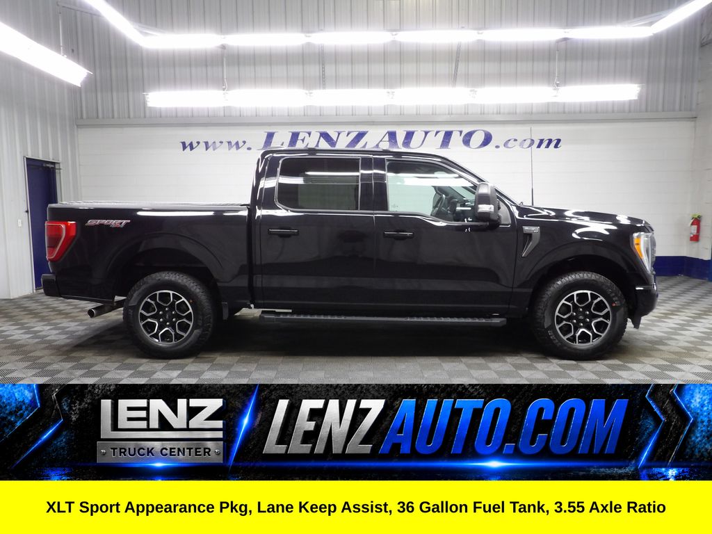 Agate Black Metallic 2023 Ford F-150 Pickup Truck Four-Wheel Drive Automatic