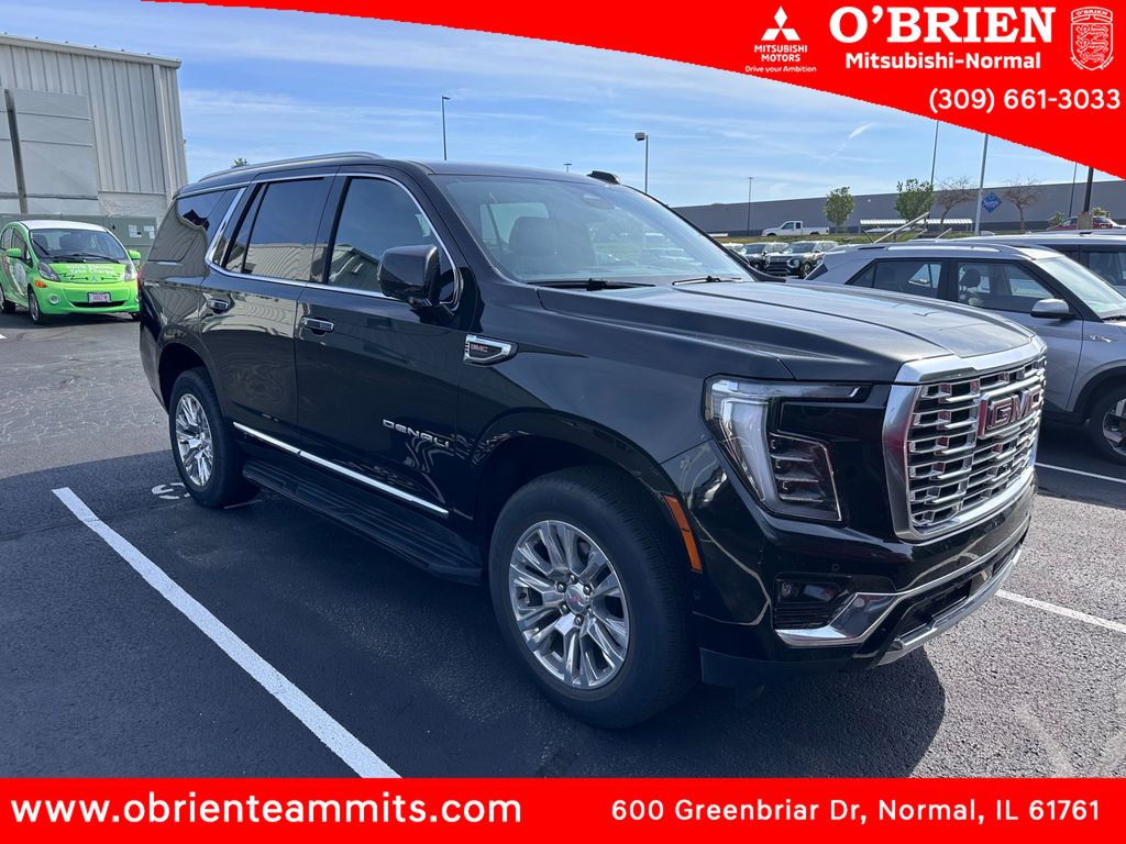 Onyx Black 2025 GMC Yukon Denali 4WD SUV / Crossover Four-Wheel Drive