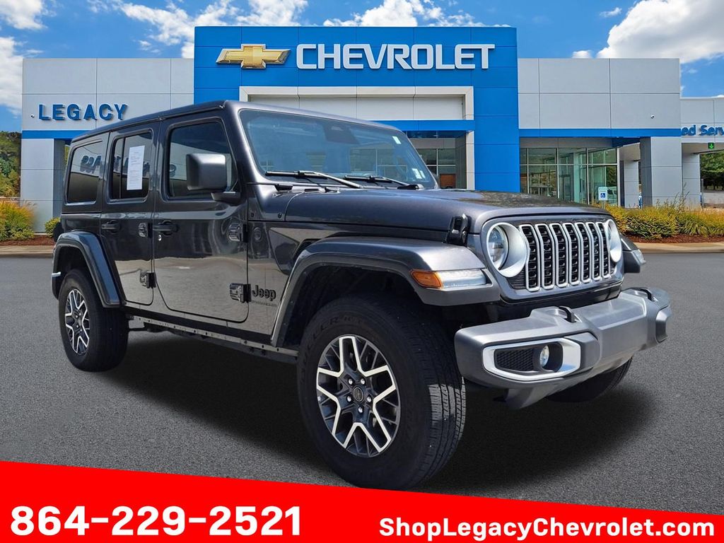 Gray (Granite Crystal Metallic Clearcoat) 2025 Jeep Wrangler SUV / Crossover Four-Wheel Drive 8-Speed Automatic