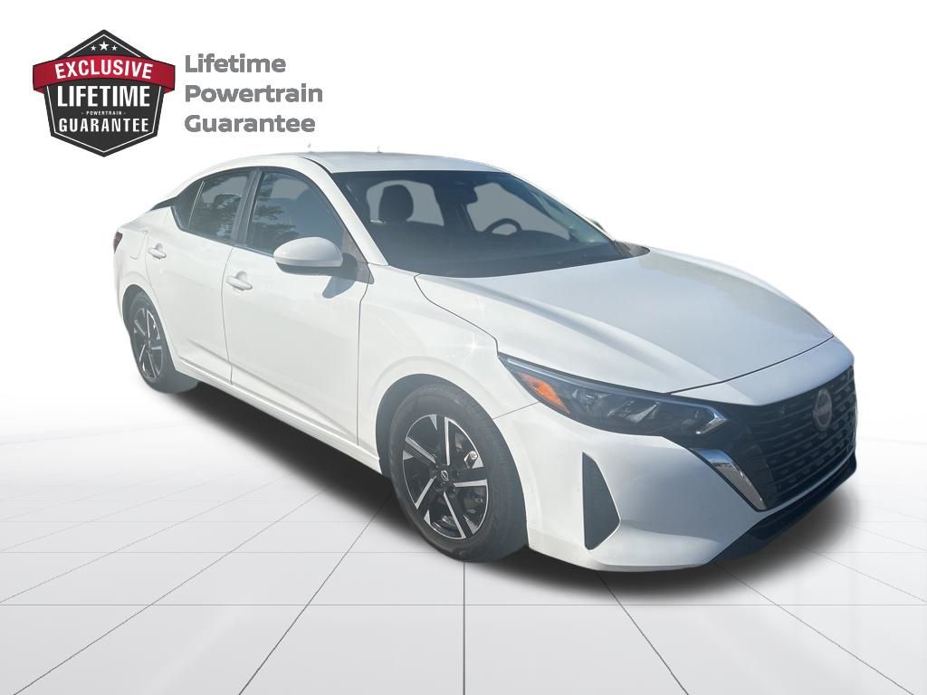 2024 Nissan Sentra SV White at Davis Toyota of Orangeburg