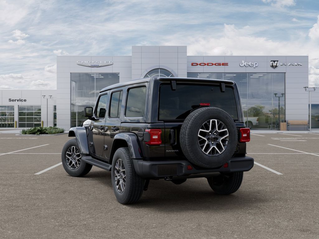 New 2026 Black Clearcoat Jeep Sahara image 3