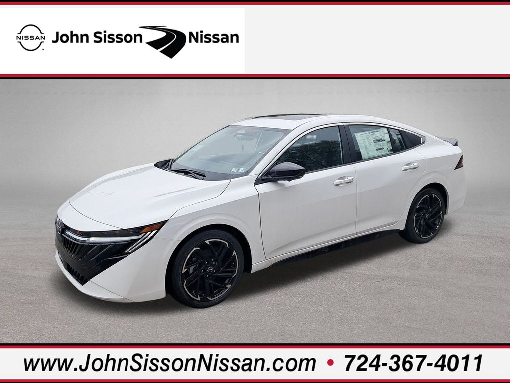 2026 Nissan Sentra SR White at Bob Ruth Ford