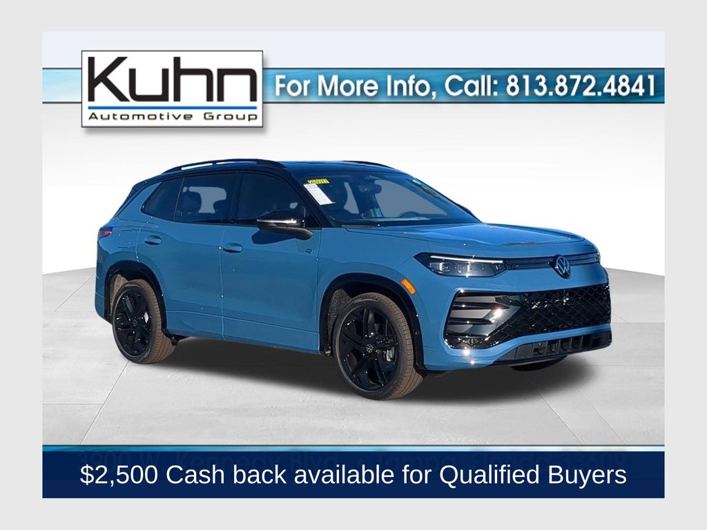 Monterey Blue with Deep Black Roof 2026 Volkswagen Tiguan SUV / Crossover Front-Wheel Drive 8-Speed Automatic