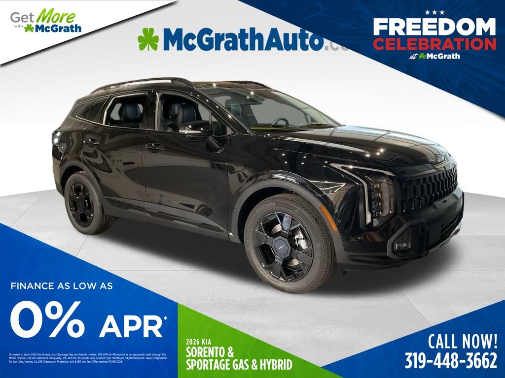 Fusion Black 2026 Kia Sportage Hybrid Plug-In SUV / Crossover All-Wheel Drive 6-Speed Automatic