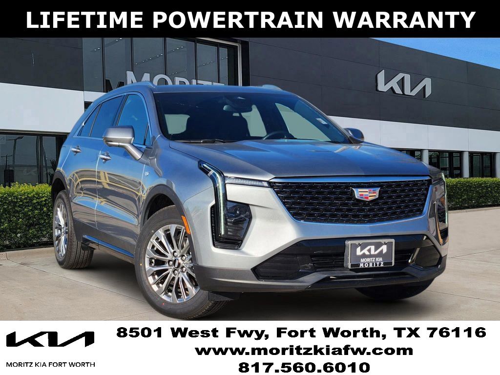Silver Metallic 2025 Cadillac XT4 Premium Luxury FWD SUV / Crossover Front-Wheel Drive 9-Speed Automatic