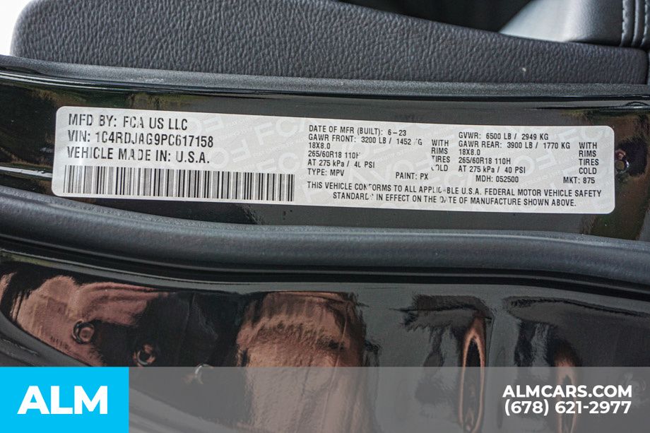 Used 2023 Black Dodge SXT image 54