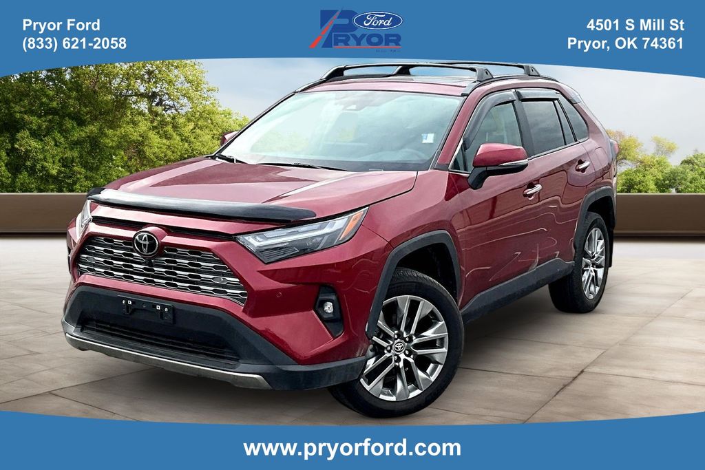 Red 2024 Toyota RAV4 Limited AWD SUV / Crossover All-Wheel Drive 8-Speed Automatic