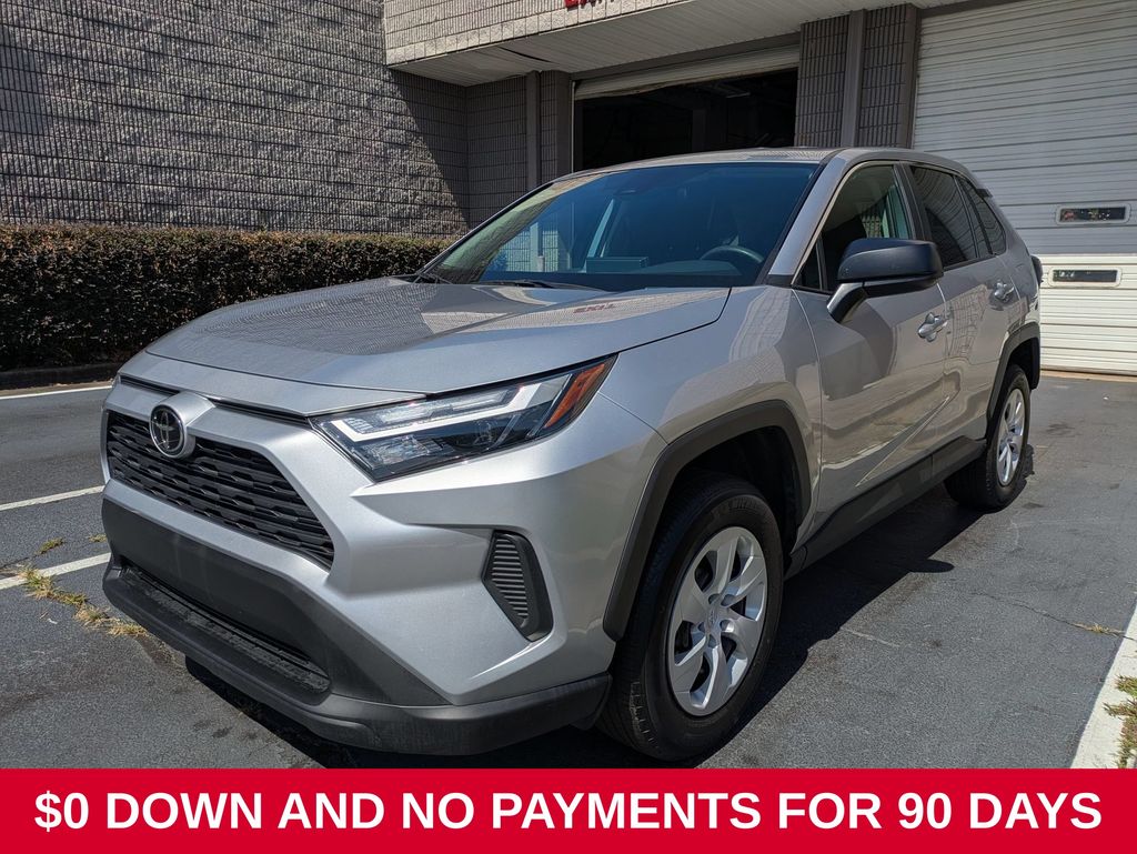 Silver Sky Metallic 2025 Toyota RAV4 SUV / Crossover All-Wheel Drive 8-Speed Automatic