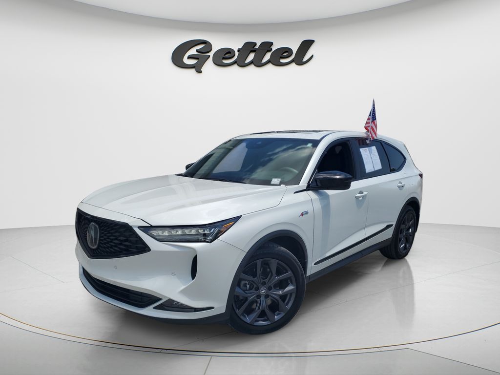 Platinum White Pearl 2022 Acura MDX SUV / Crossover All-Wheel Drive Automatic