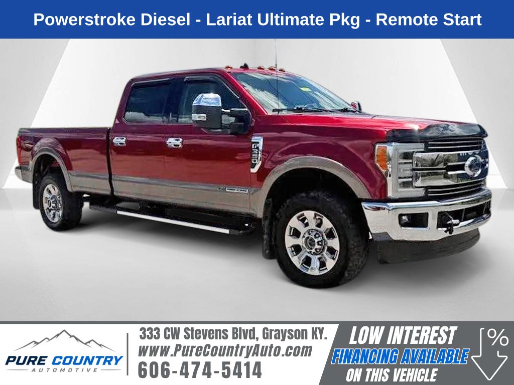 Ruby Red Metallic Tinted Clearcoat 2019 Ford F-350 Super Duty Pickup Truck Four-Wheel Drive 6-Speed Automatic