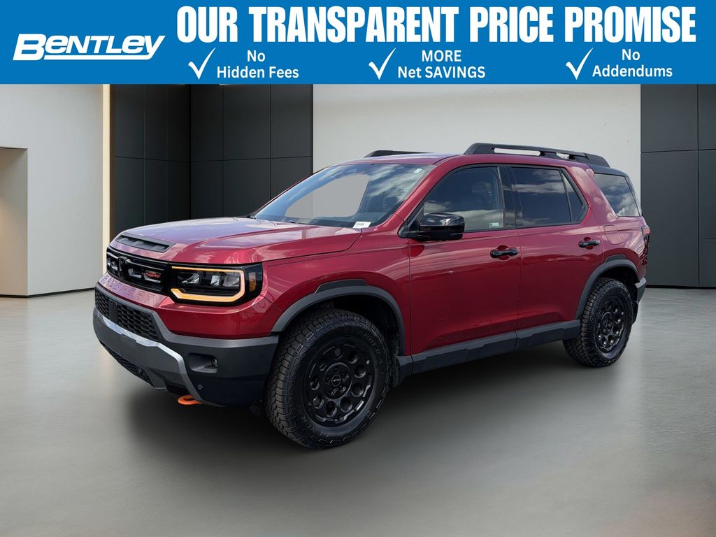Radiant Red Metallic II 2026 Honda Passport TrailSport Elite Blackout AWD SUV / Crossover All-Wheel Drive Automatic