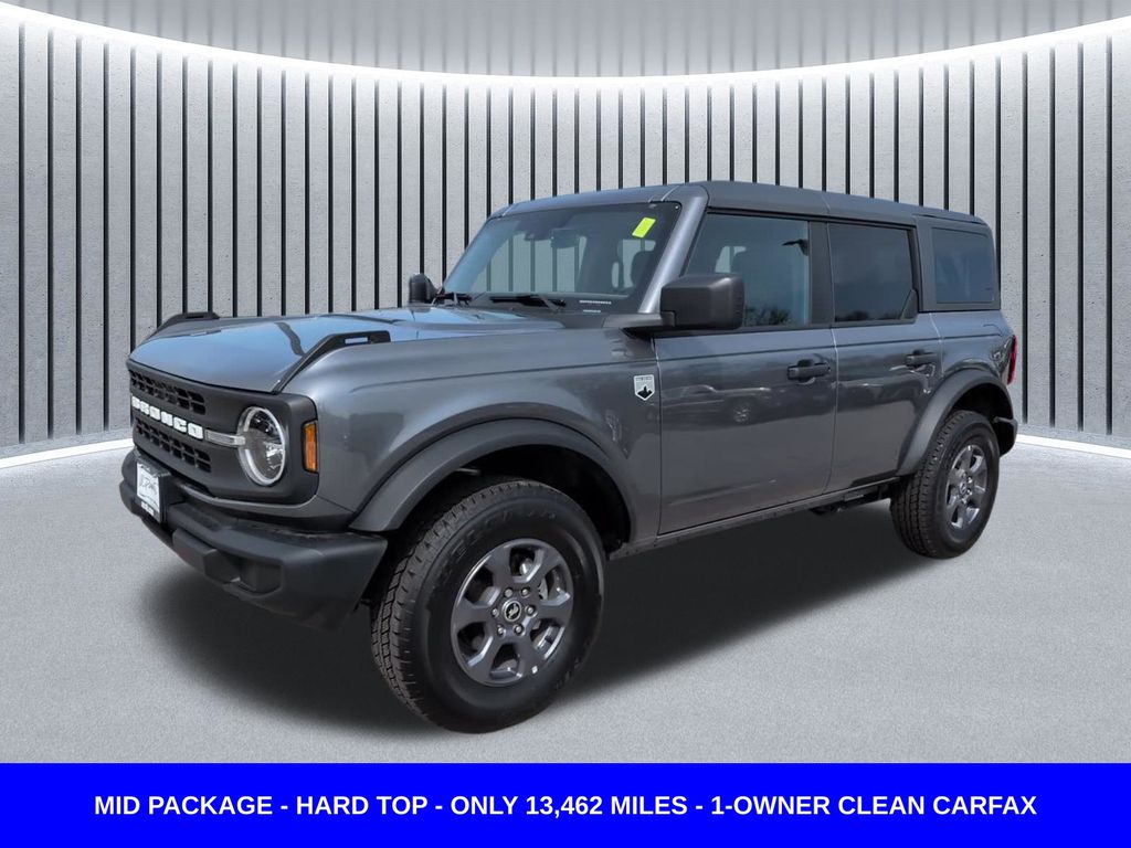 Gray 2025 Ford Bronco Big Bend 4-Door 4WD SUV / Crossover Four-Wheel Drive Automatic