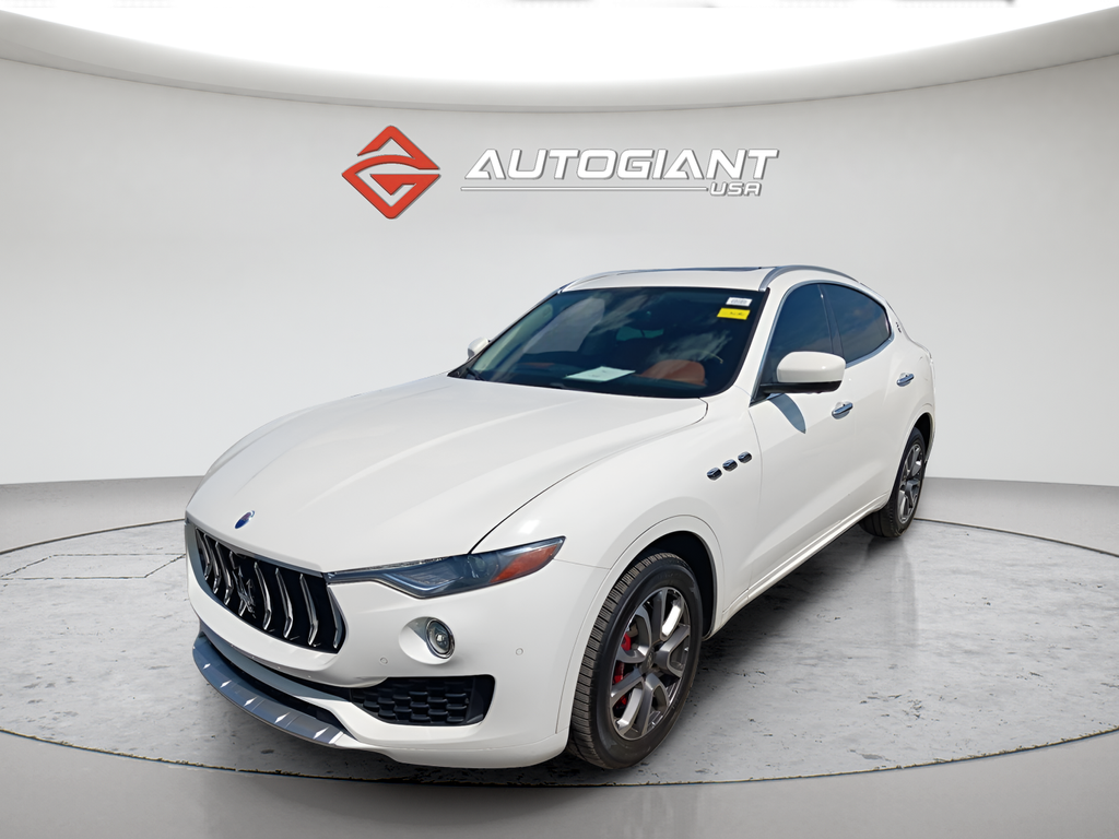 White 2017 Maserati Levante SUV / Crossover All-Wheel Drive 8-Speed Automatic