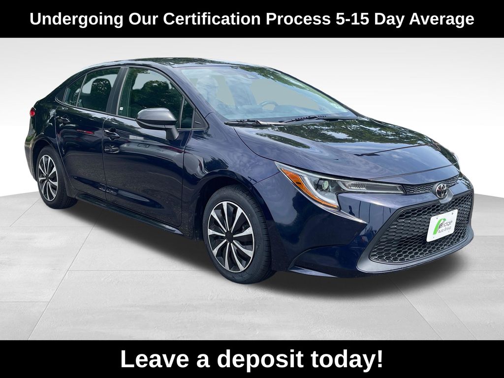 Blueprint 2022 Toyota Corolla Sedan Front-Wheel Drive Continuously Variable Transmission