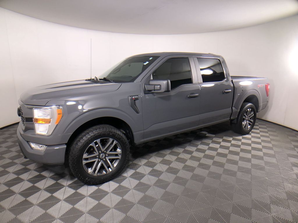 Gray (Lead Foot) 2021 Ford F-150 Pickup Truck Four-Wheel Drive Automatic