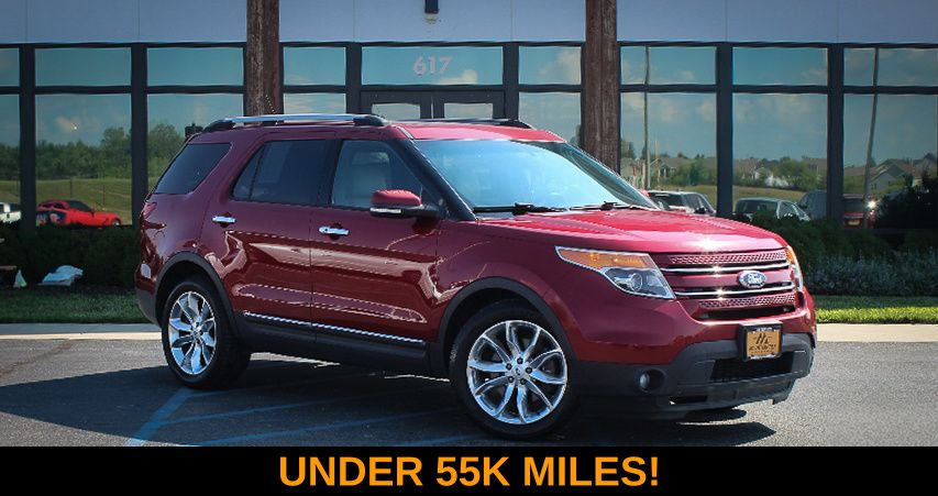 Ruby Red Metallic 2015 Ford Explorer SUV / Crossover Front-Wheel Drive 6-Speed Automatic