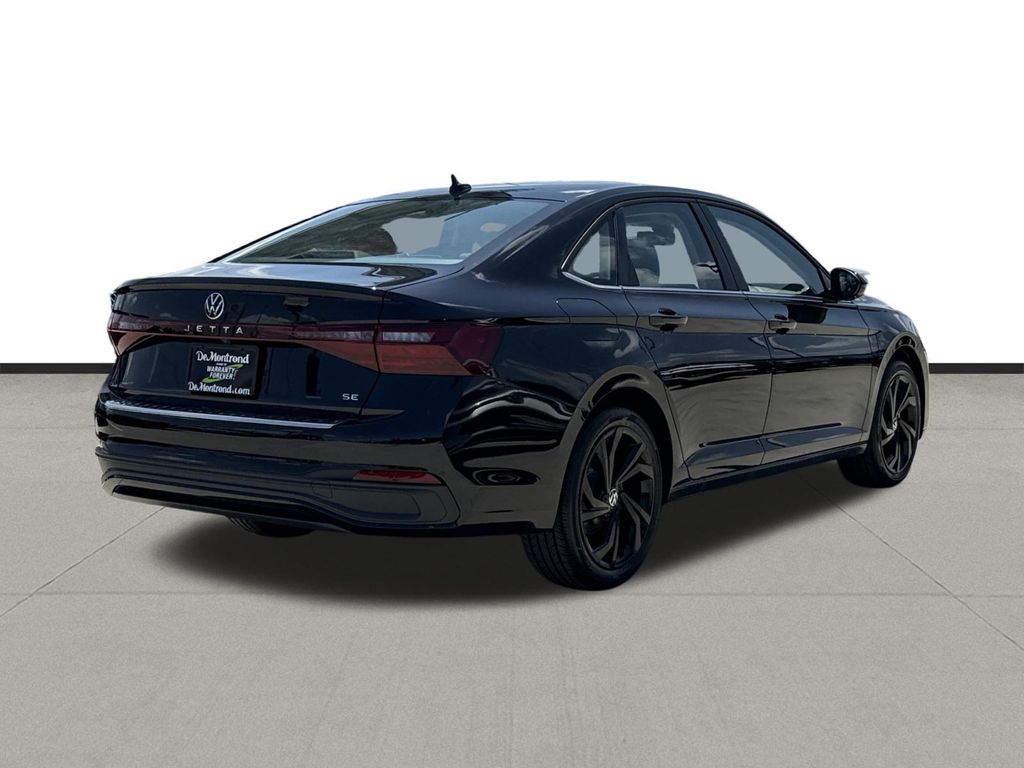2026 Volkswagen Jetta 1.5T SE Black at DeMontrond Auto Country