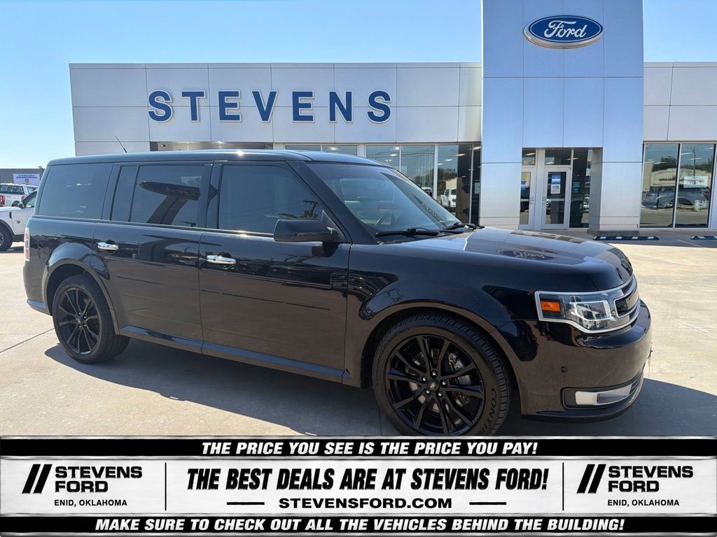 Agate Black 2019 Ford Flex SUV / Crossover All-Wheel Drive 6-Speed Automatic