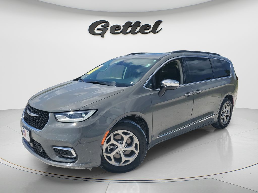 Gray Clearcoat 2023 Chrysler Pacifica Minivan Front-Wheel Drive 9-Speed Automatic