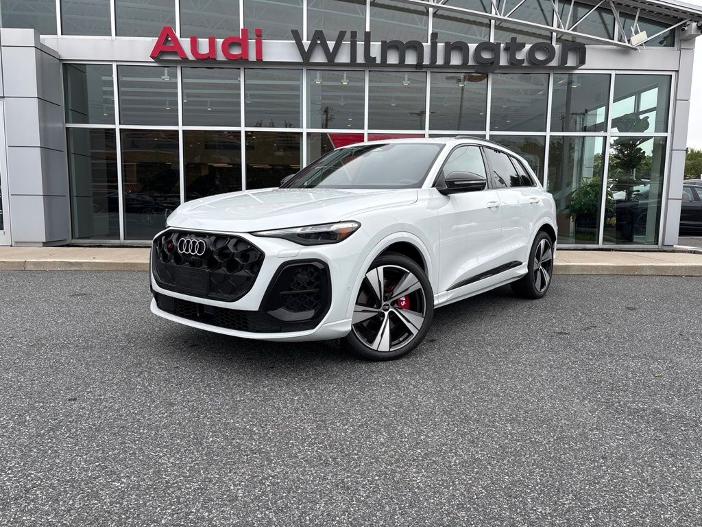 Glacier White Metallic 2026 Audi SQ5 SUV / Crossover All-Wheel Drive 7-Speed Automatic