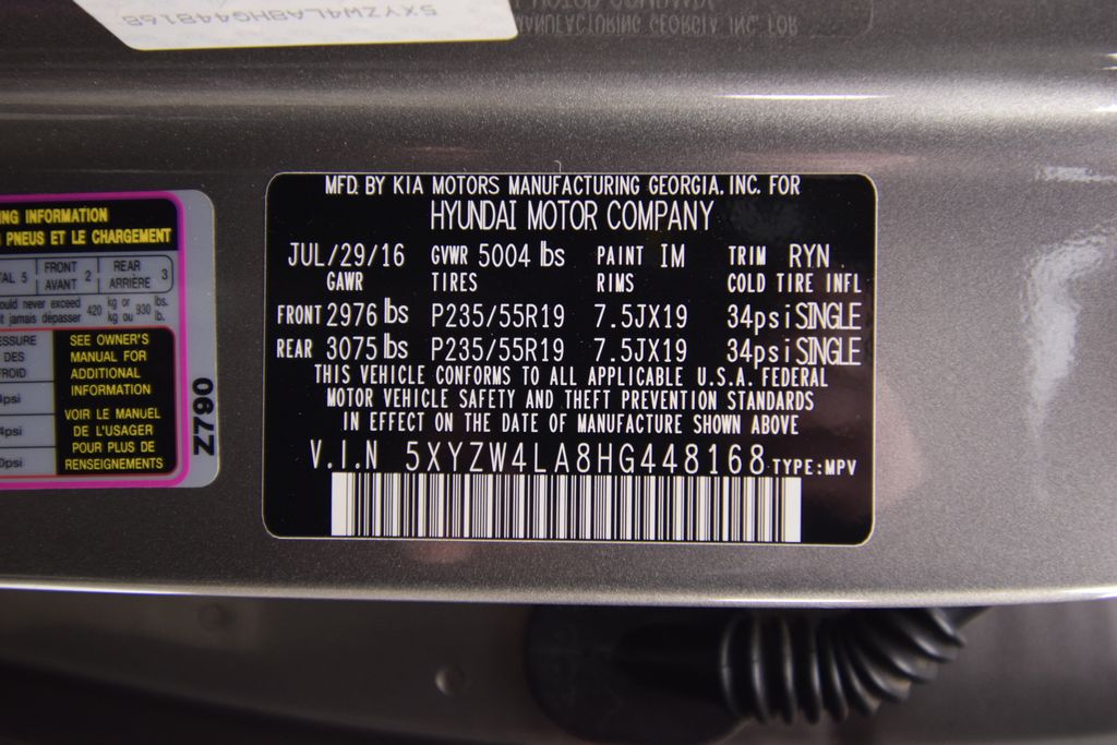 used 2017 Hyundai Santa Fe Sport car, priced at $15,500