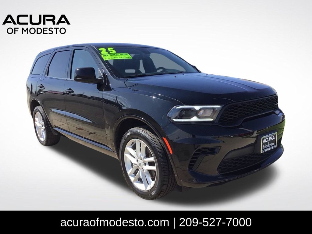 DB Black Crystal Clearcoat 2025 Dodge Durango SUV / Crossover All-Wheel Drive 8-Speed Automatic
