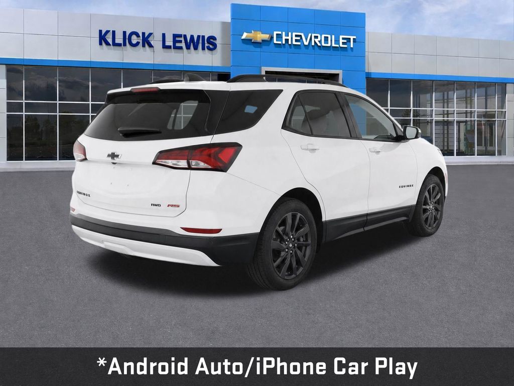 2022 Chevrolet Equinox RS White at Klick Lewis Buick Chevrolet