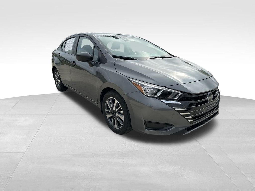 2024 Gun Metallic Nissan Versa 1.6 S FWD Sedan