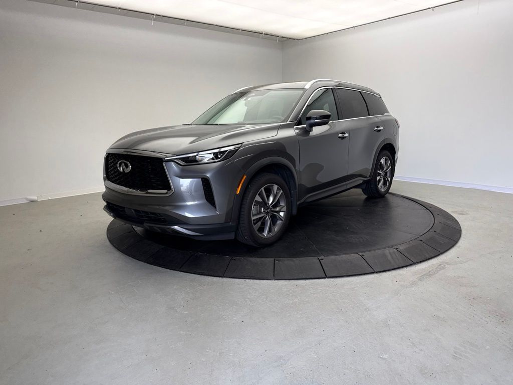 Gray (Graphite Shadow) 2022 INFINITI QX60 SUV / Crossover All-Wheel Drive 9-Speed Automatic