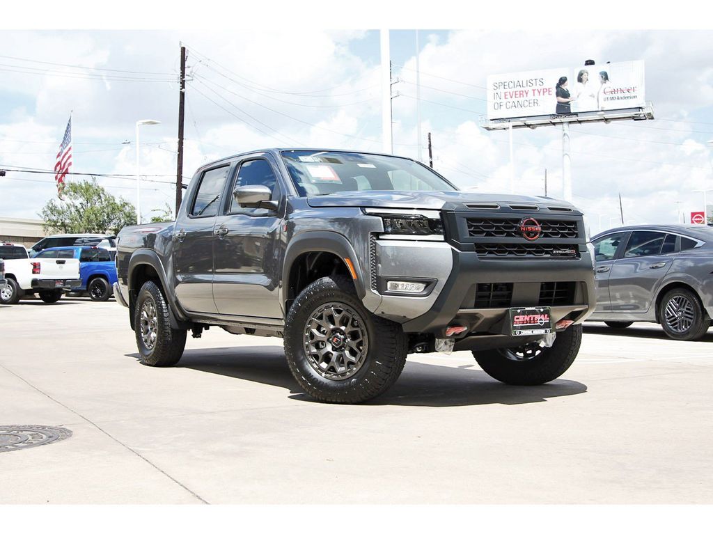 2026 Nissan Frontier PRO-4X w/R Package Gray at South Houston Nissan