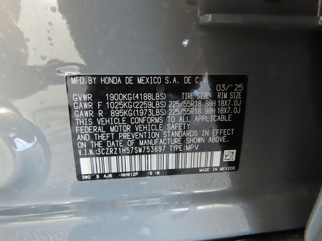 2025 Honda HR-V Sport 32