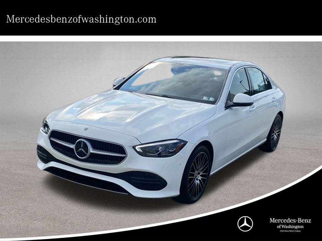 2026 Mercedes-Benz C-Class C 300 White at John Sisson Motors