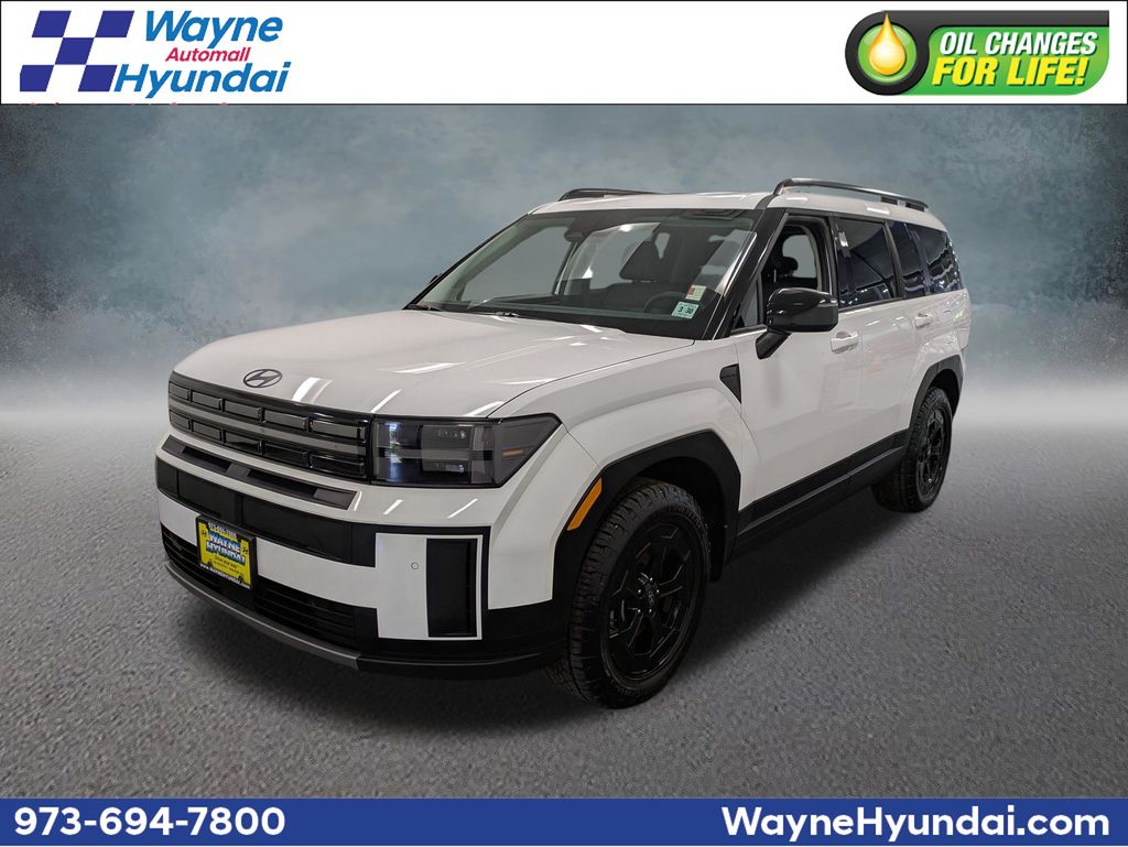 Serenity White 2025 Hyundai Santa Fe SUV / Crossover All-Wheel Drive Automatic