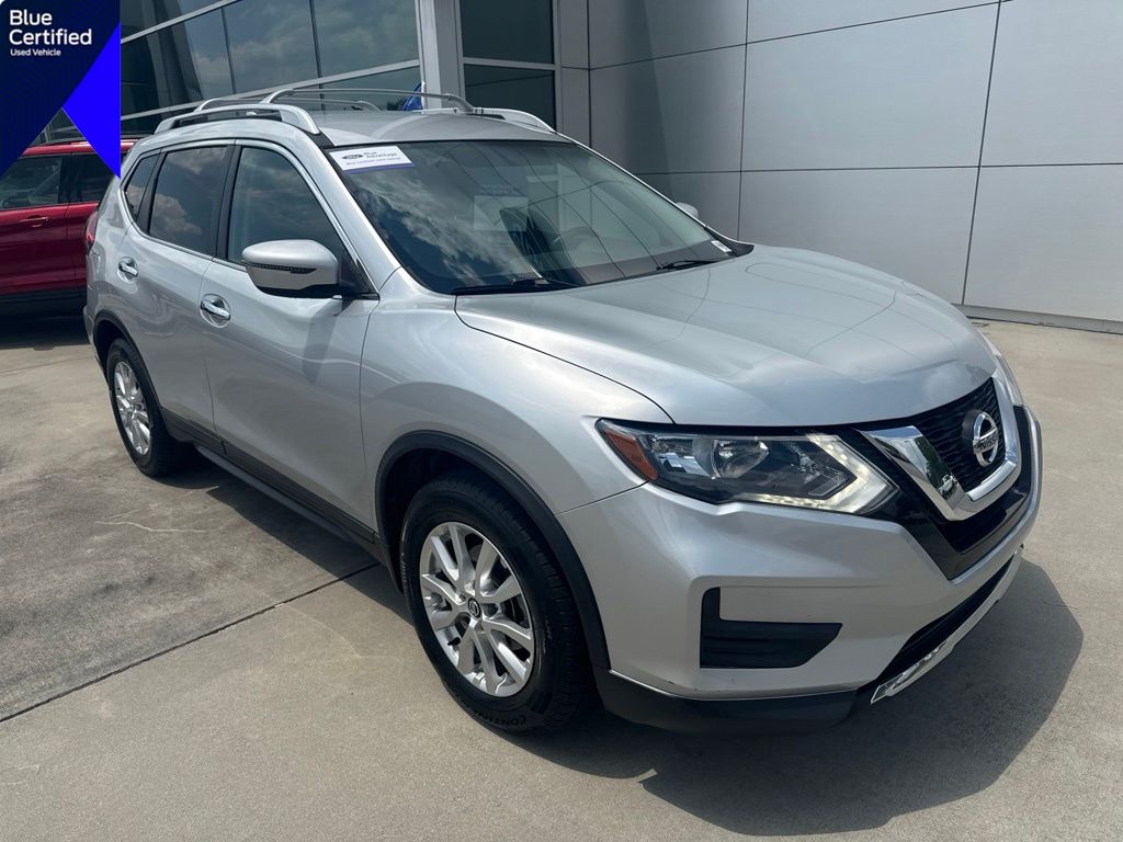 Brilliant Silver 2017 Nissan Rogue SUV / Crossover Front-Wheel Drive Continuously Variable Transmission