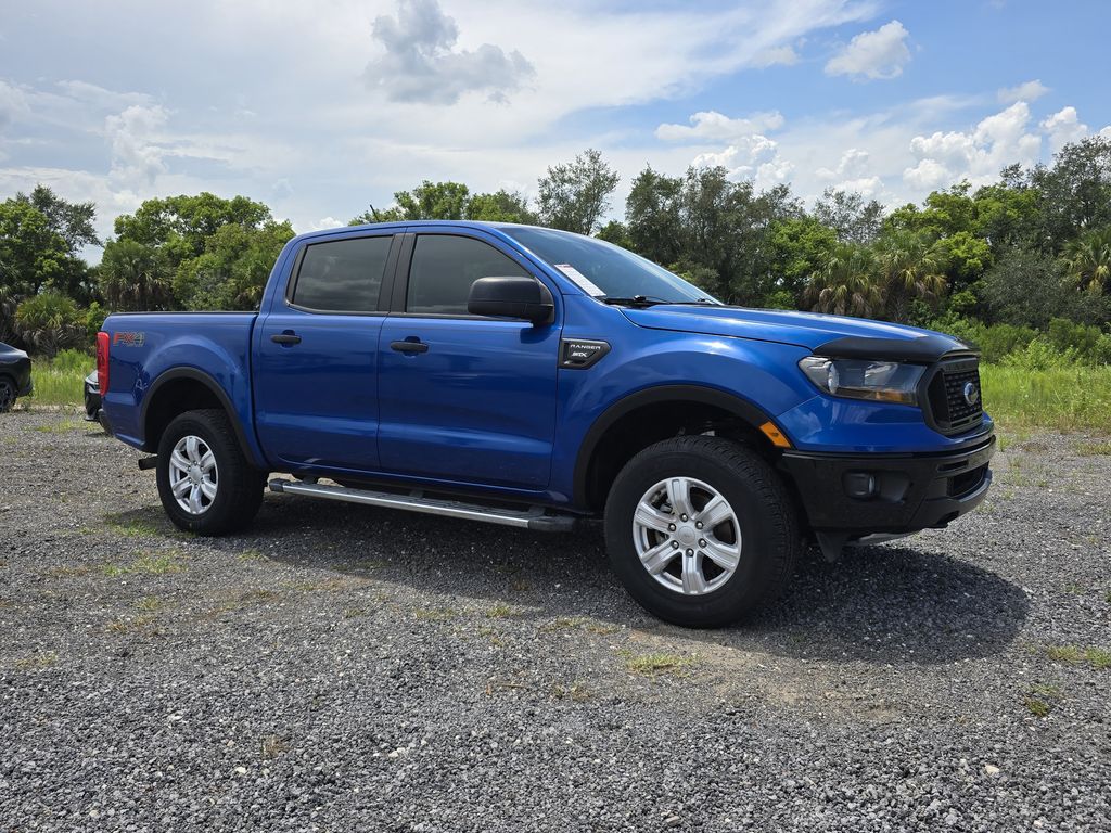 Lightning Blue Metallic 2019 Ford Ranger Pickup Truck Four-Wheel Drive Automatic