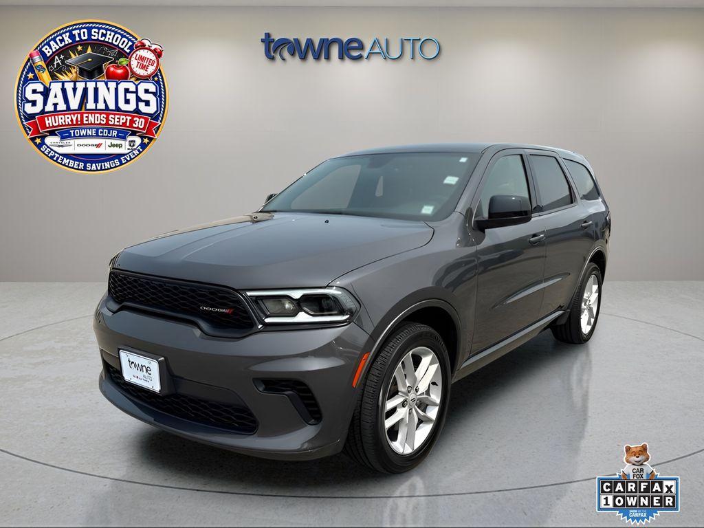 Vapor Gray 2025 Dodge Durango SUV / Crossover All-Wheel Drive 8-Speed Automatic