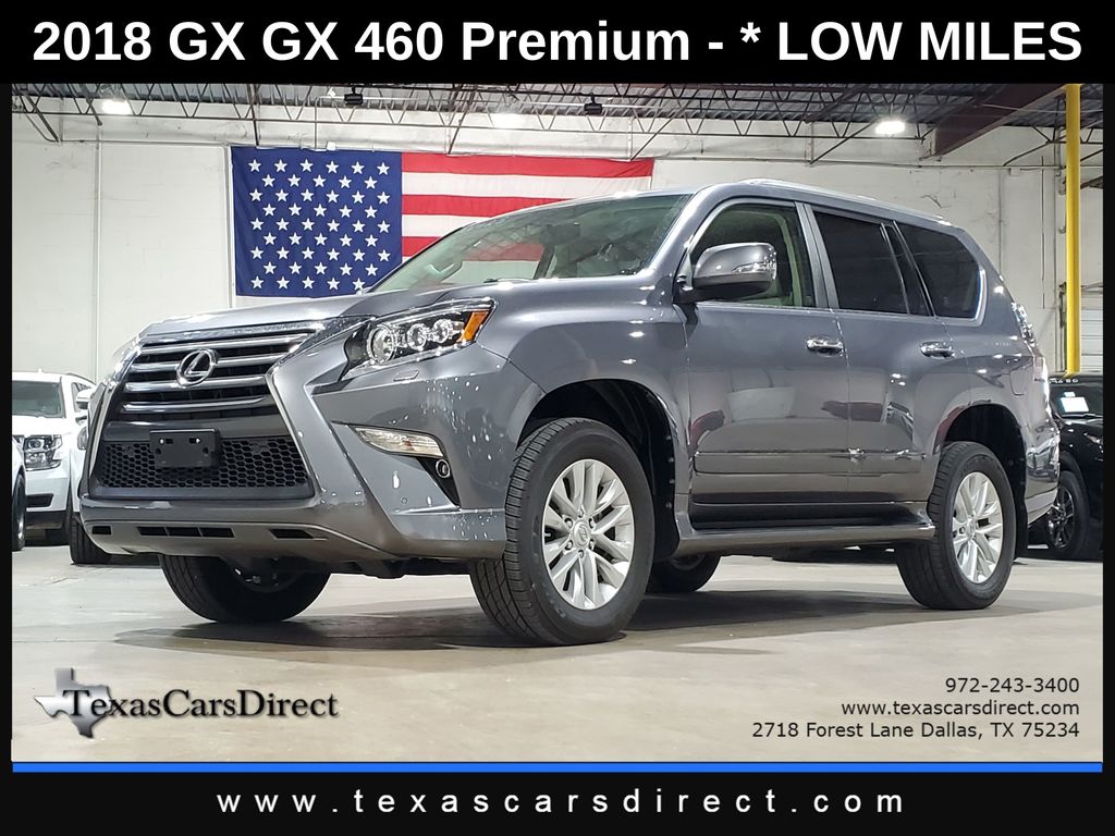Nebula Gray Pearl 2018 Lexus GX SUV / Crossover All-Wheel Drive 6-Speed Automatic