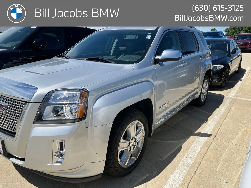 Quicksilver Metallic 2014 GMC Terrain Denali SUV / Crossover Front-Wheel Drive 6-Speed Automatic