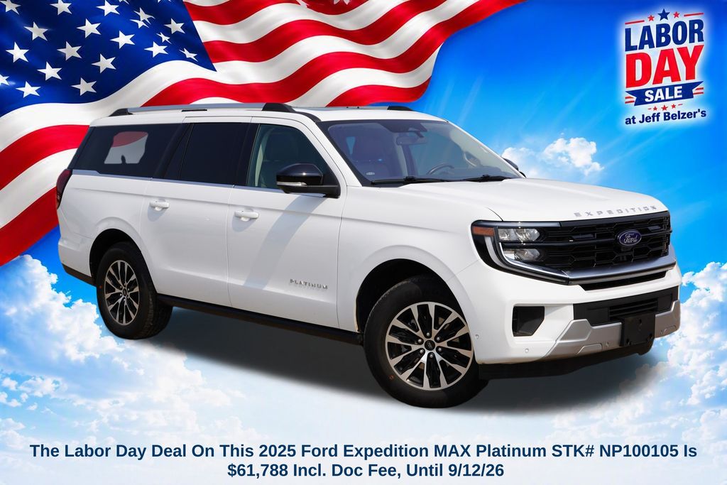 Oxford White 2025 Ford Expedition SUV / Crossover Four-Wheel Drive Automatic