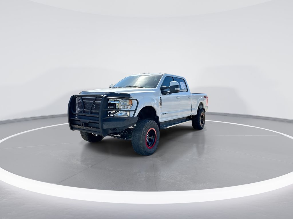 2020 Ford F-350SD Lariat White at Mazda of Columbia