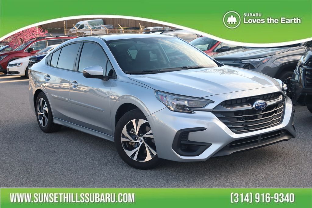Ice Silver Metallic 2025 Subaru Legacy Premium AWD Sedan All-Wheel Drive Continuously Variable Transmission