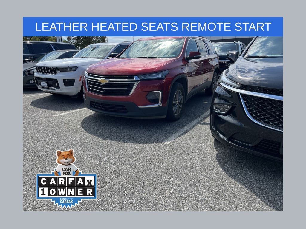 Radiant Red 2024 Chevrolet Traverse SUV / Crossover Front-Wheel Drive 9-Speed Automatic