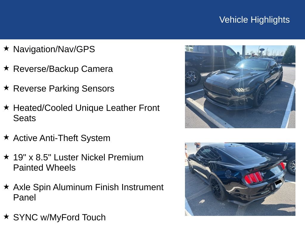2015 Ford Mustang GT Premium