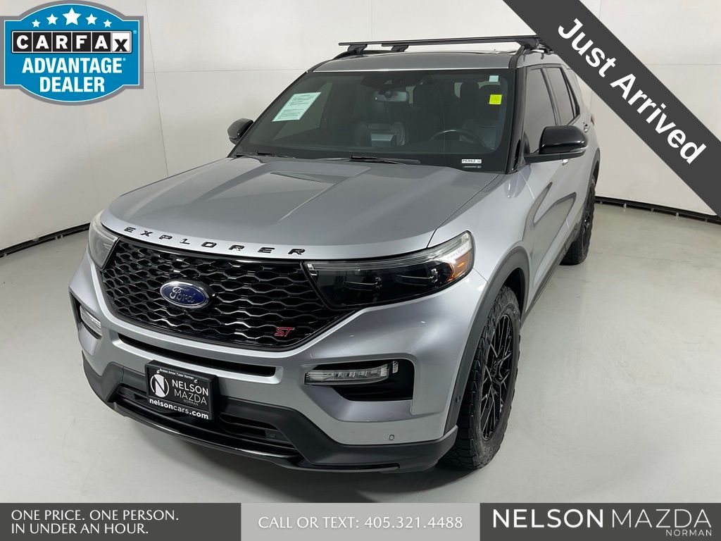 Silver 2020 Ford Explorer ST AWD SUV / Crossover All-Wheel Drive Automatic