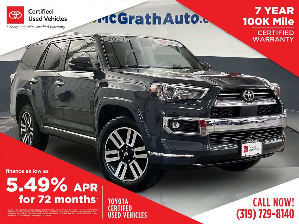 Underground 2024 Toyota 4Runner SUV / Crossover All-Wheel Drive 5-Speed Automatic