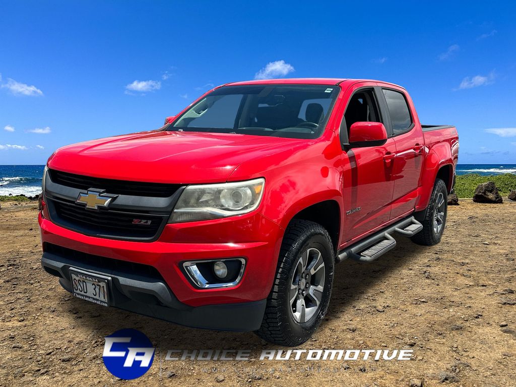 Red Hot 2015 Chevrolet Colorado Pickup Truck 4X2 6-Speed Automatic