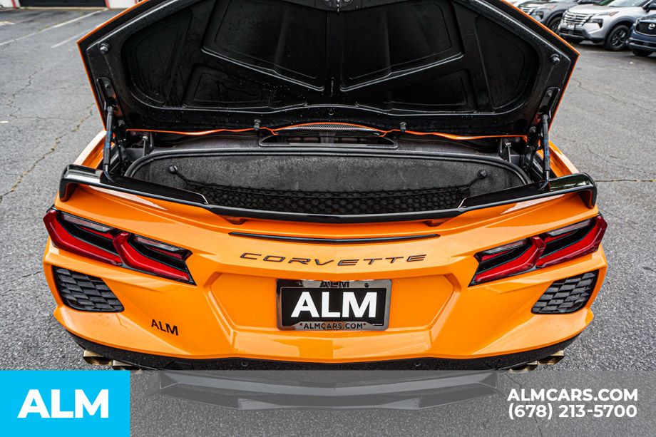 Used 2024 Orange Chevrolet Stingray image 18